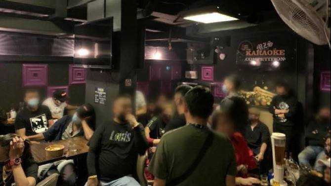Karaoke wall plug ordered to close after 51 people found alcohol consumption at midnight