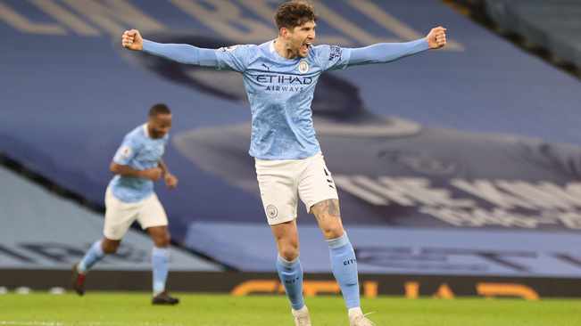 Double for Stones due to Man City crush Palace to head out second