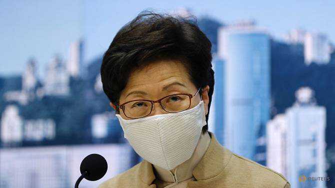 Hong Kong leader Carrie Lam says city to extend social distancing measures