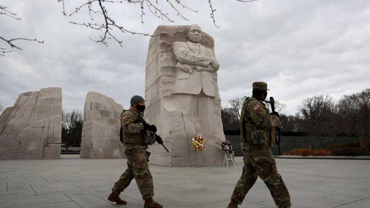 Washington's Martin Luther King Jr memorial closed on his federal holiday