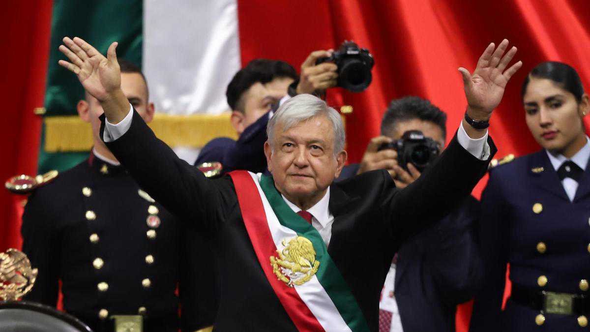 Mexico’s president Andres Manuel Lopez Obrador tests great for Covid-19