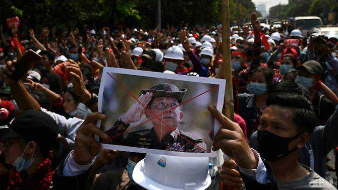 Internet access partially restored on Myanmar as protests grow against armed service coup