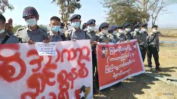 Myanmar faces European force at UN to condemn coup