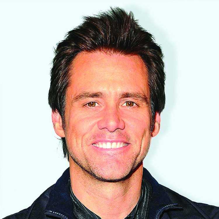 Jim Carrey takes a break from publishing political cartoons