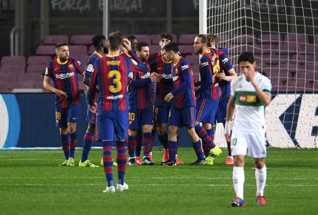 Messi Gets Barca BACK Subject Hunt With Big Win