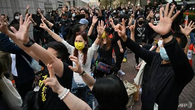Hong Kong dissidents back courtroom for marathon bail hearing