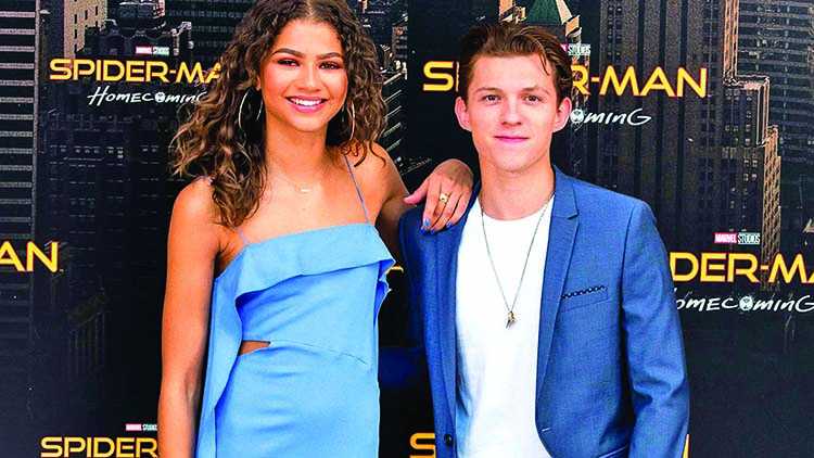 Tom Holland credits Zendaya with being able to help him modify to fame