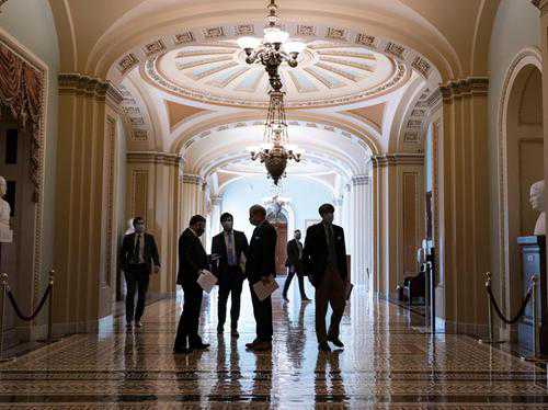 Biden appeals for Covid help as US Senate grinds through bill