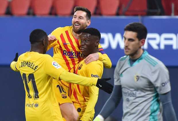 Barca Close In On Atletico With Vital Victory