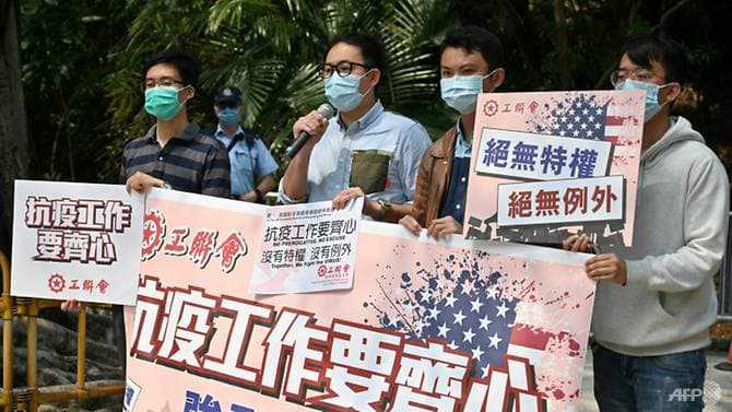 US denies its envoys in Hong Kong with COVID-19 invoked diplomatic immunity to avoid quarantine