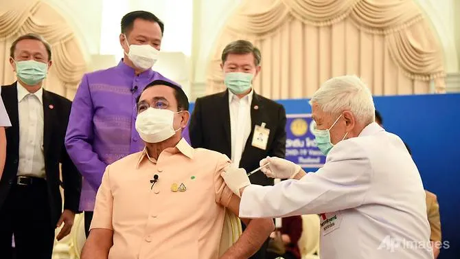 Thai PM gets primary shot of AstraZeneca COVID-19 vaccine after safeness scare
