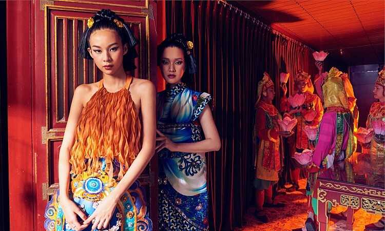 Vietnamese designer delivering traditional flare to present day fashion
