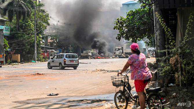 9 Myanmar protesters shot dead as crackdown triggers exodus from Yangon