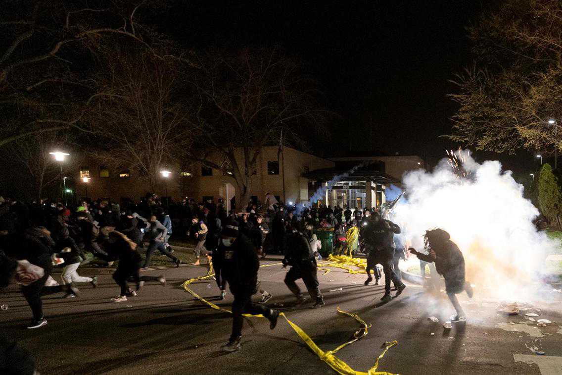 Protests found in Minneapolis met with rubber bullets after person shot dead by police