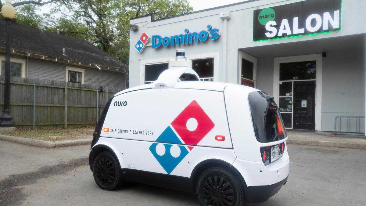 Domino’s teams up with Nuro to roll out autonomous pizza deliveries in America