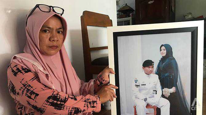 ‘We can only just pray’, says mother-in-law of sailor on missing Indonesian submarine