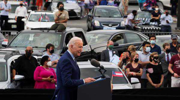 Biden heads to Georgia to mark 100 days in office