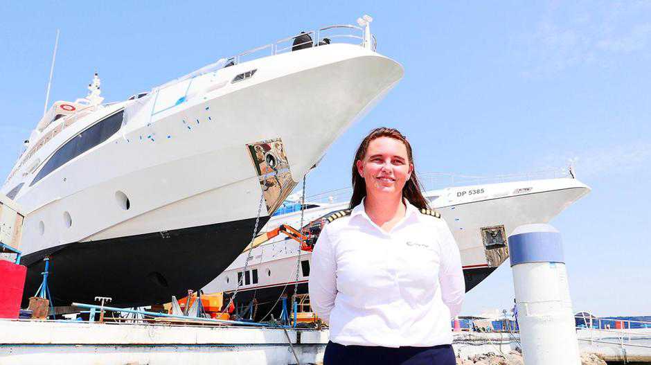 At sea with UAE female boat captain Patricia Caswell: 'Have confidence in everything you do'