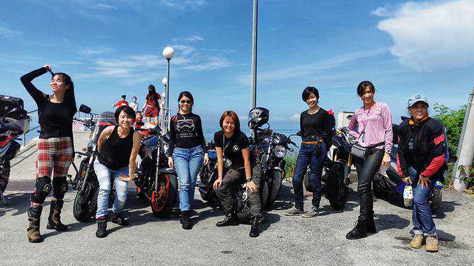 'Women can, too': Malaysian female heavyweight bike riders defy stereotypes