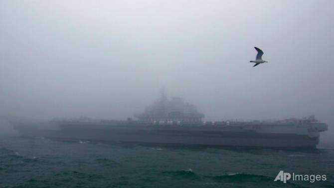China says US threatening peace seeing as warship transits Taiwan Strait