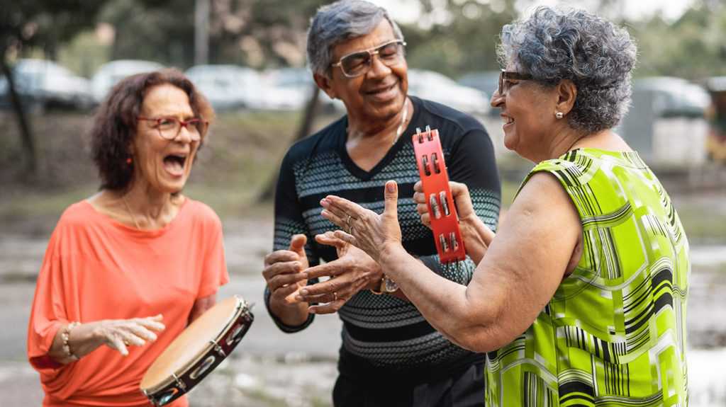 Dementia: Active music making helps thinking and memory