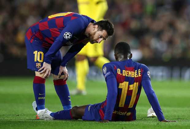 Dembele Reveals What His Romance With Messi Is Like