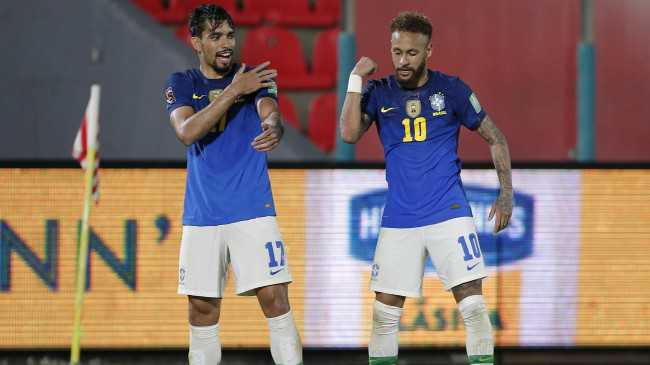 Neymar assists Brazil maintain perfect go in WC qualifiers
