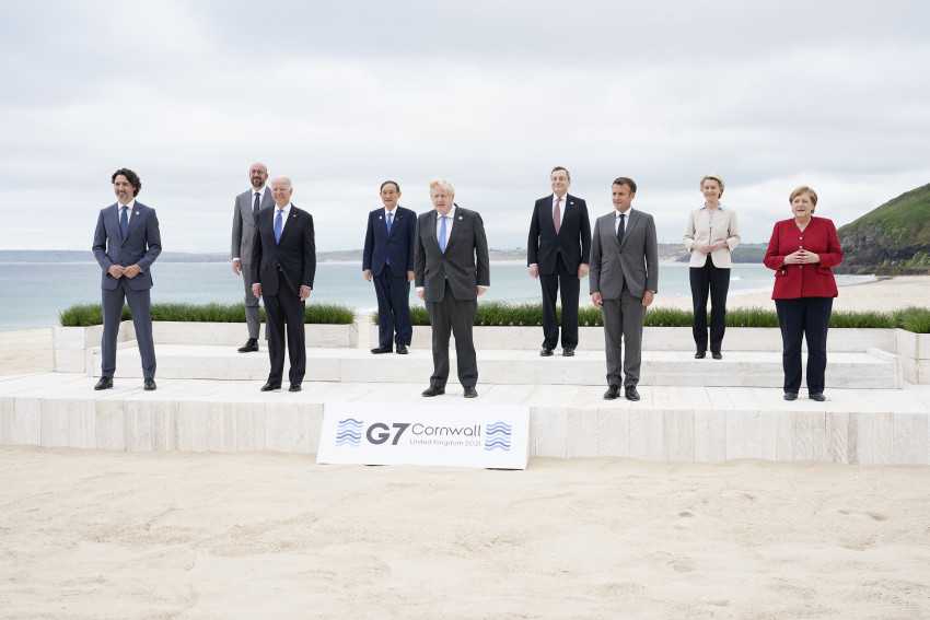 G7 pledge to share vaccines, make a fairer global economy