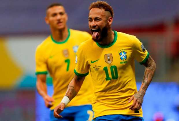 Neymar Shines In Brazil's Copa America Opening Win