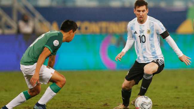 Argentina overrun Bolivia as Messi scores twice