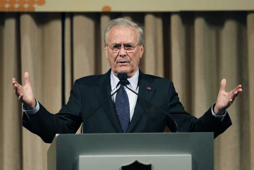 Former U.S. Defense Secretary Donald Rumsfeld dies at 88