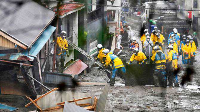 Rescuers fight time, weather in Japan landslide; more than 100 missing