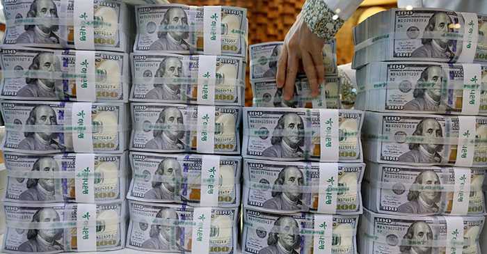 Forex Reserves Drop for 1st Time in 3 Months
