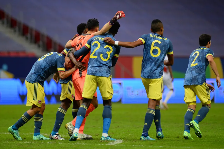 Late game goal lifts Colombia to 3-2 third-place Copa América win over Peru
