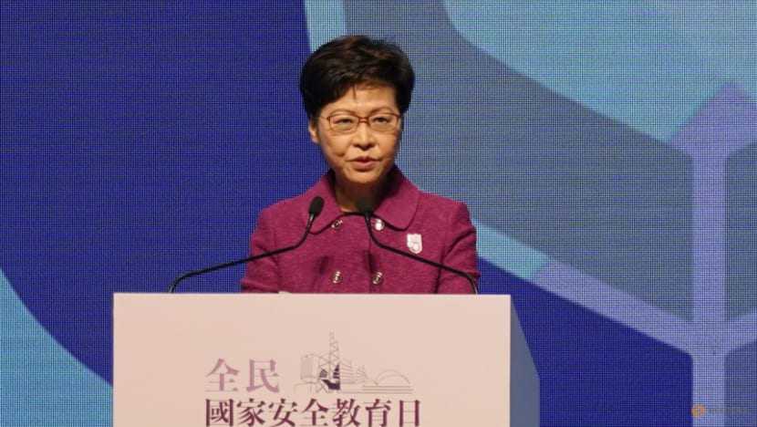Hong Kong leader supports adoption of anti-sanctions law through local legislation