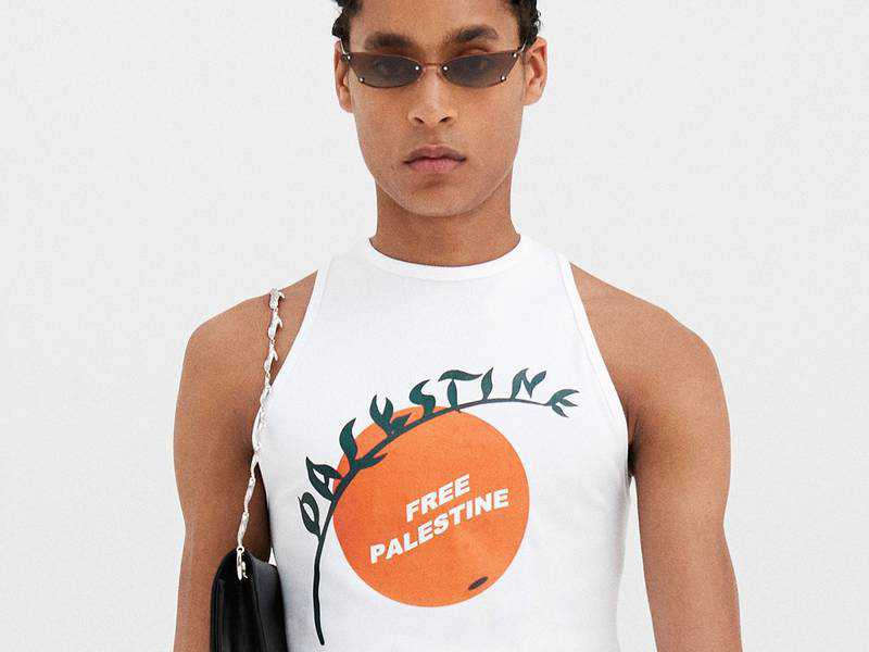 Trashy Clothing teams up with GmbH to create 'Free Palestine' tops