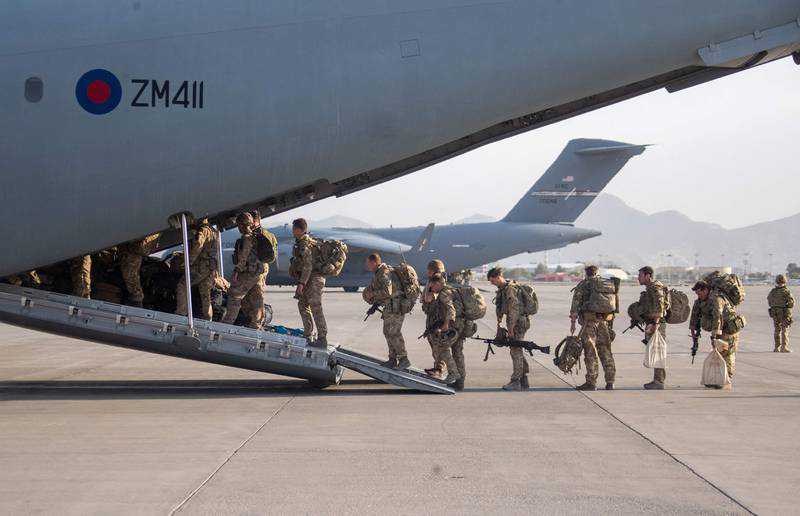 Britain confirms final military flight has left Afghanistan