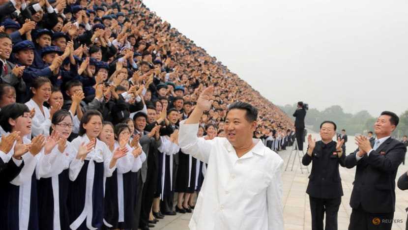 North Korea's Kim praises young 'volunteers' in difficult, challenging sectors