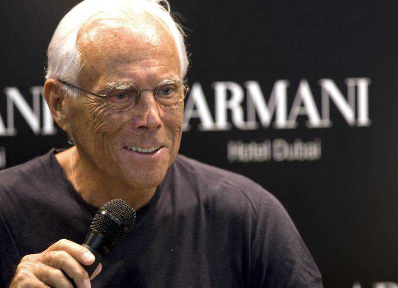 Armani announces new date for One Night Only Dubai fashion show