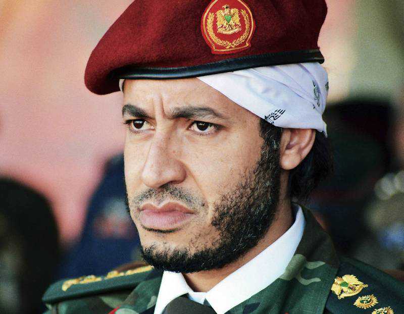 Qaddafi's son released from prison after seven years