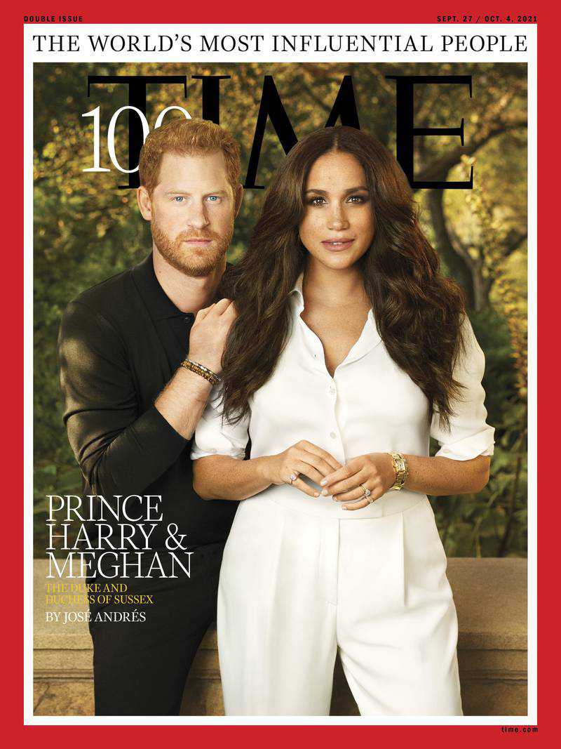 The secret message behind Meghan Markle's ring worn for the 'Time' cover shoot
