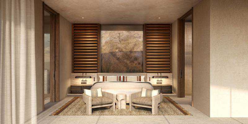 An eco-friendly resort carved in the mountains is coming to Saudi Arabia's Red Sea Project
