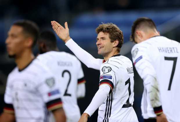 Muller Rescues Victory For Germany