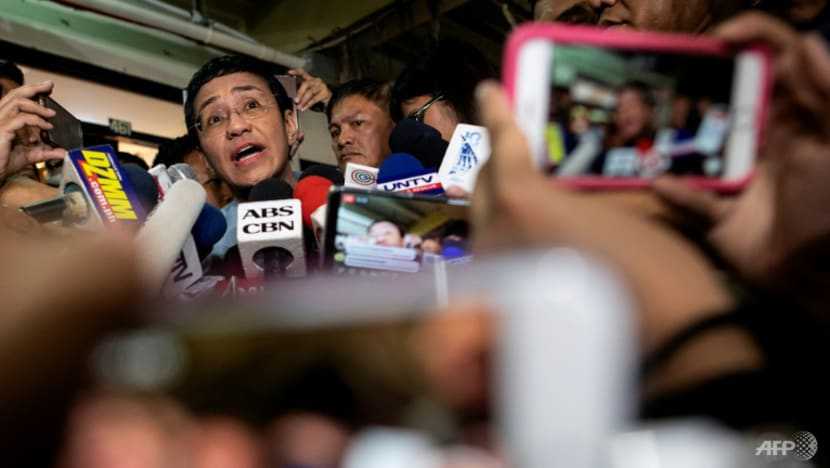 Philippine press freedom advocates hail Maria Ressa's Nobel Prize