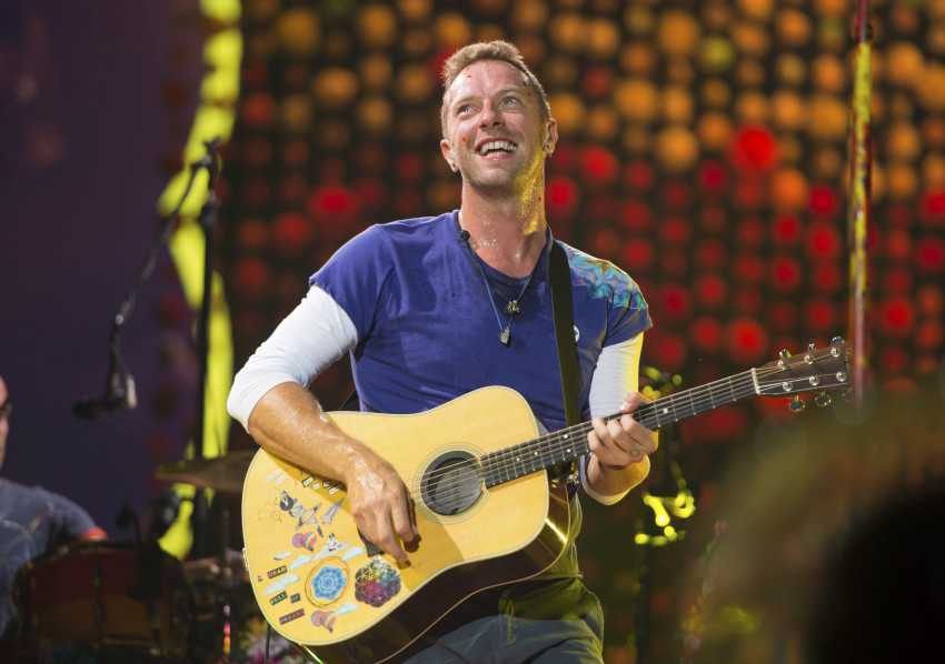 Coldplay gets galactic with airy album 'Music of the Spheres'