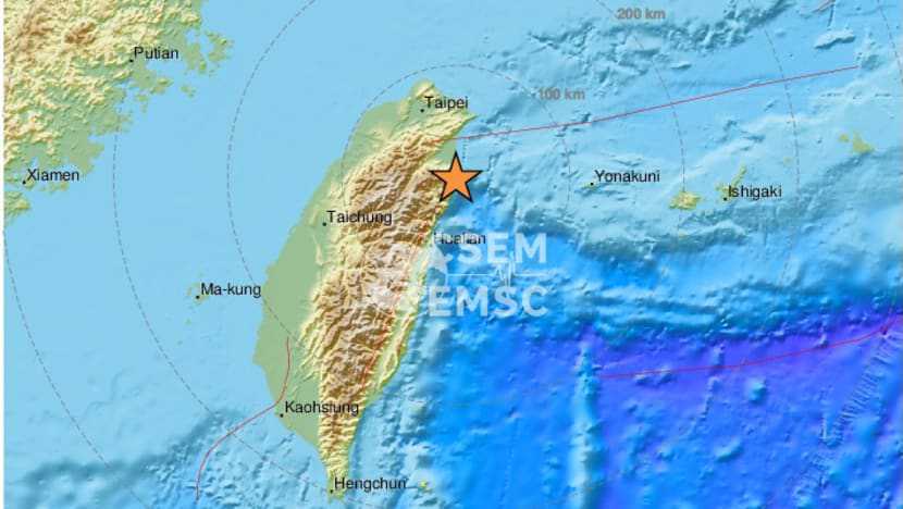 6.5-magnitude earthquake hits northeast Taiwan: Weather bureau