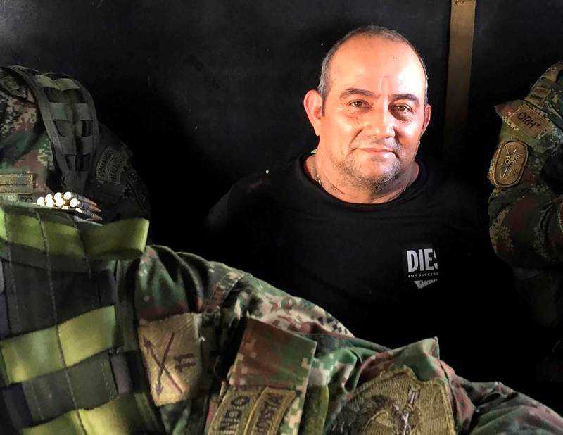 Colombia captures most-wanted drug lord Otoniel
