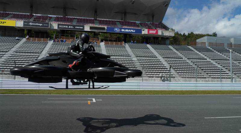 Japanese start-up wants wealthy users to swap supercars with $700,000 hoverbike