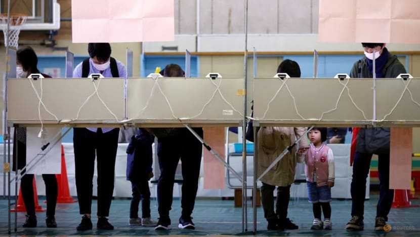 Japan votes as ruling party seeks fresh start