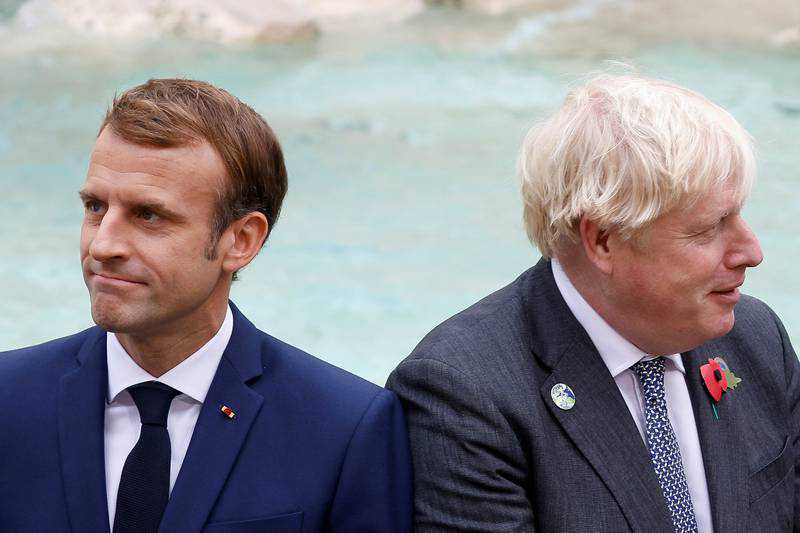 France's Macron repeats threat of repercussions in UK fishing row